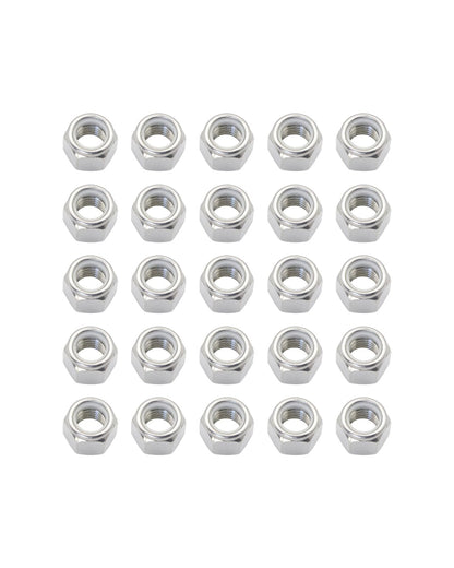 #6-32 Locknuts - IMScrews 304 Stainless Steel Hardware Locknuts - Durable and Rust-Resistant Fasteners for Home Repairs and Professional Projects Pack of 50
