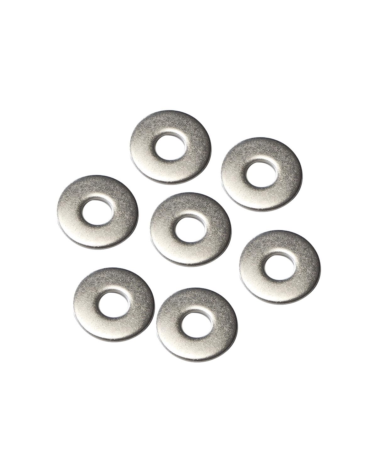 IMScrews M8 Large Flat Washers - 304 Stainless Steel Washers (Pack of 50) - Durable Hardware for Various Applications