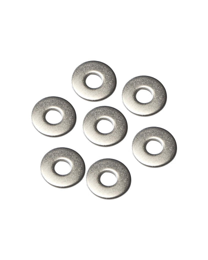IMScrews M8 Large Flat Washers - 304 Stainless Steel Washers (Pack of 50) - Durable Hardware for Various Applications
