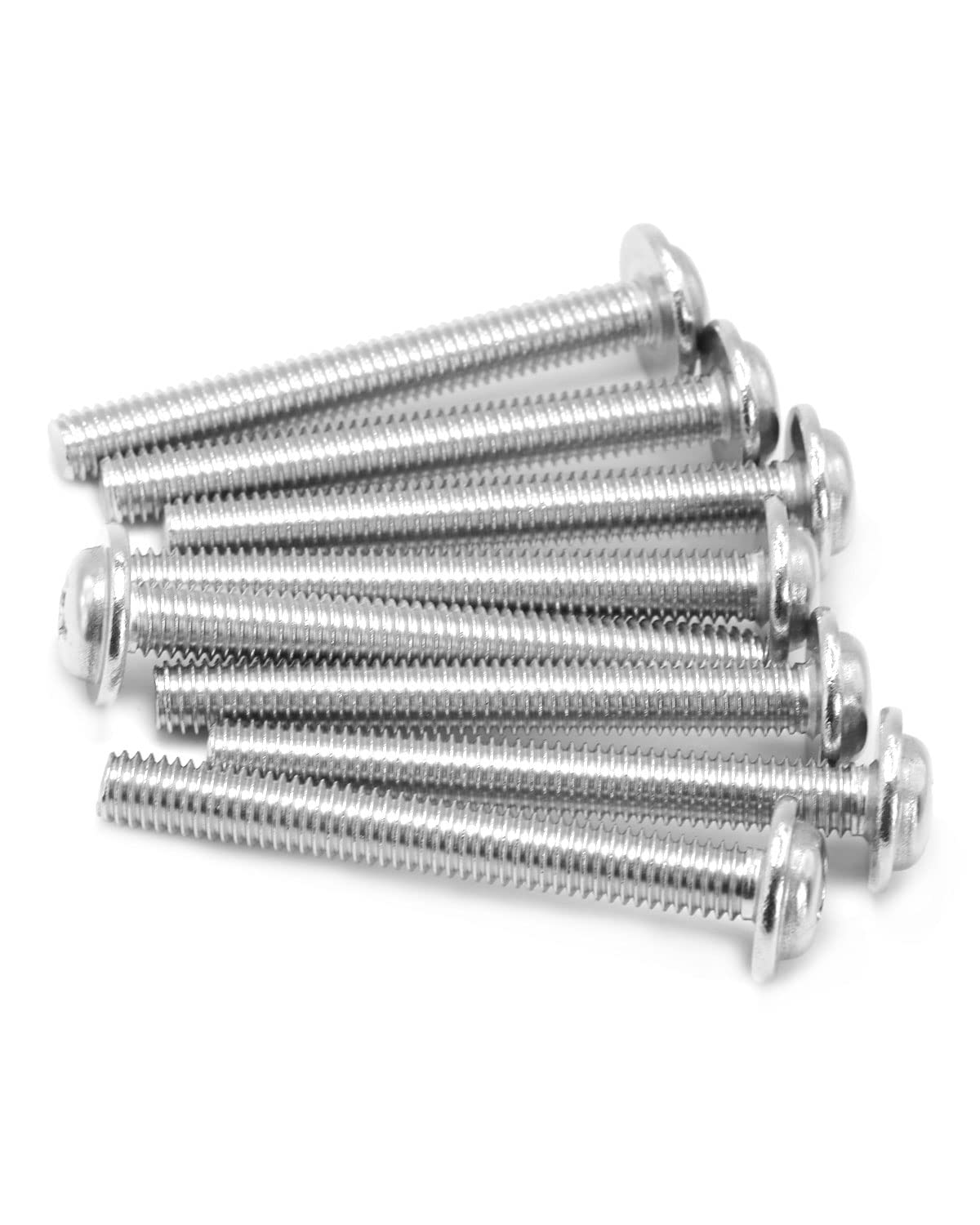 IMScrews M6-1.0 x 2" Phillips Pan Washer Head Machine Screws, 304 Stainless Steel Bolts, Pack of 25 - image 6