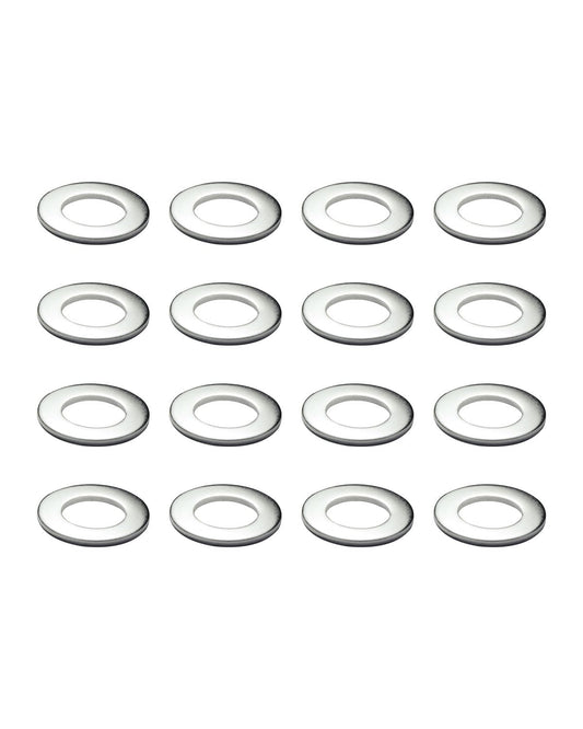IMScrews M10 304 Stainless Steel Flat Washers for Bolts and Screws - Pack of 50 - Durable Hardware Essentials
