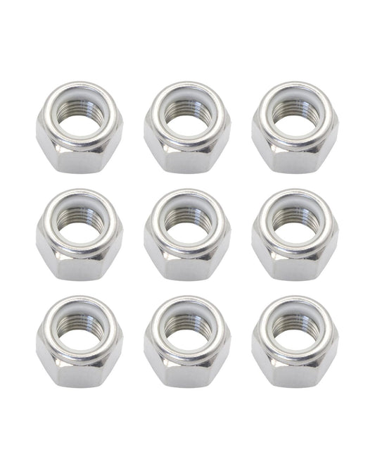 5/16-18 Locknuts - IMScrews 304 Stainless Steel Hardware Locknuts - Durable and Rust-Resistant Fasteners for Home Repairs and Professional Projects Pack of 25