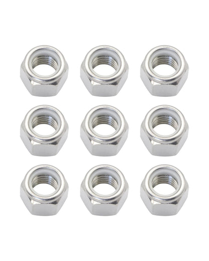 5/16-18 Locknuts - IMScrews 304 Stainless Steel Hardware Locknuts - Durable and Rust-Resistant Fasteners for Home Repairs and Professional Projects Pack of 50