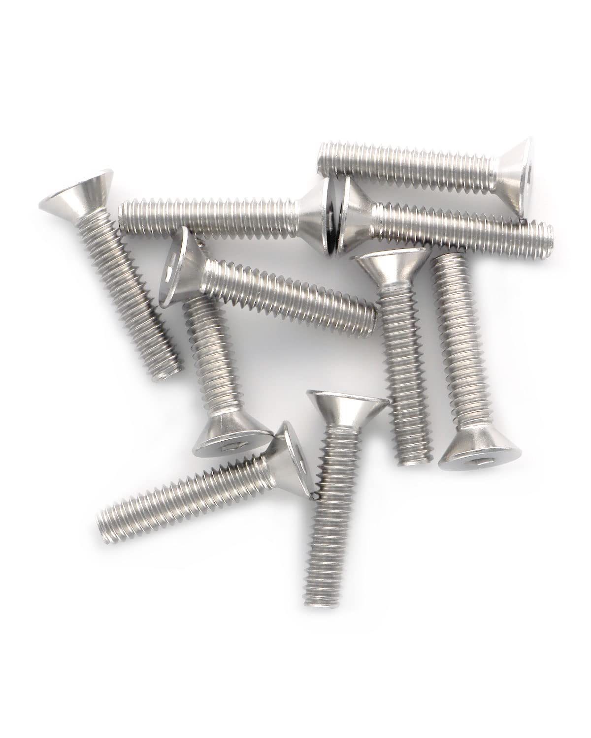 IMScrews 1/4-20 x 1-1/4" 304 Stainless Steel Flat Allen Head Machine Screws, Pack of 50 - image 4