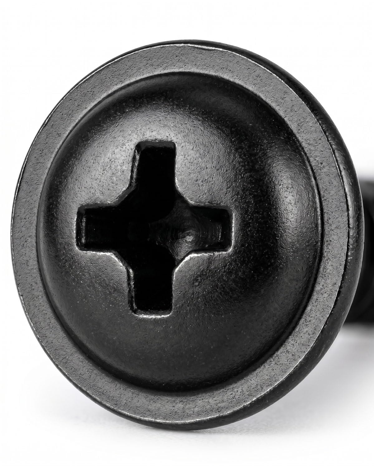 IMSCREWS 100 Pcs M3 x 22mm Black Self Tapping Screws, 304 Stainless Steel Phillips Pan Washer Head, Natural Black No Peeling, Type A Point for Metal/Wood/Plastic - image 3