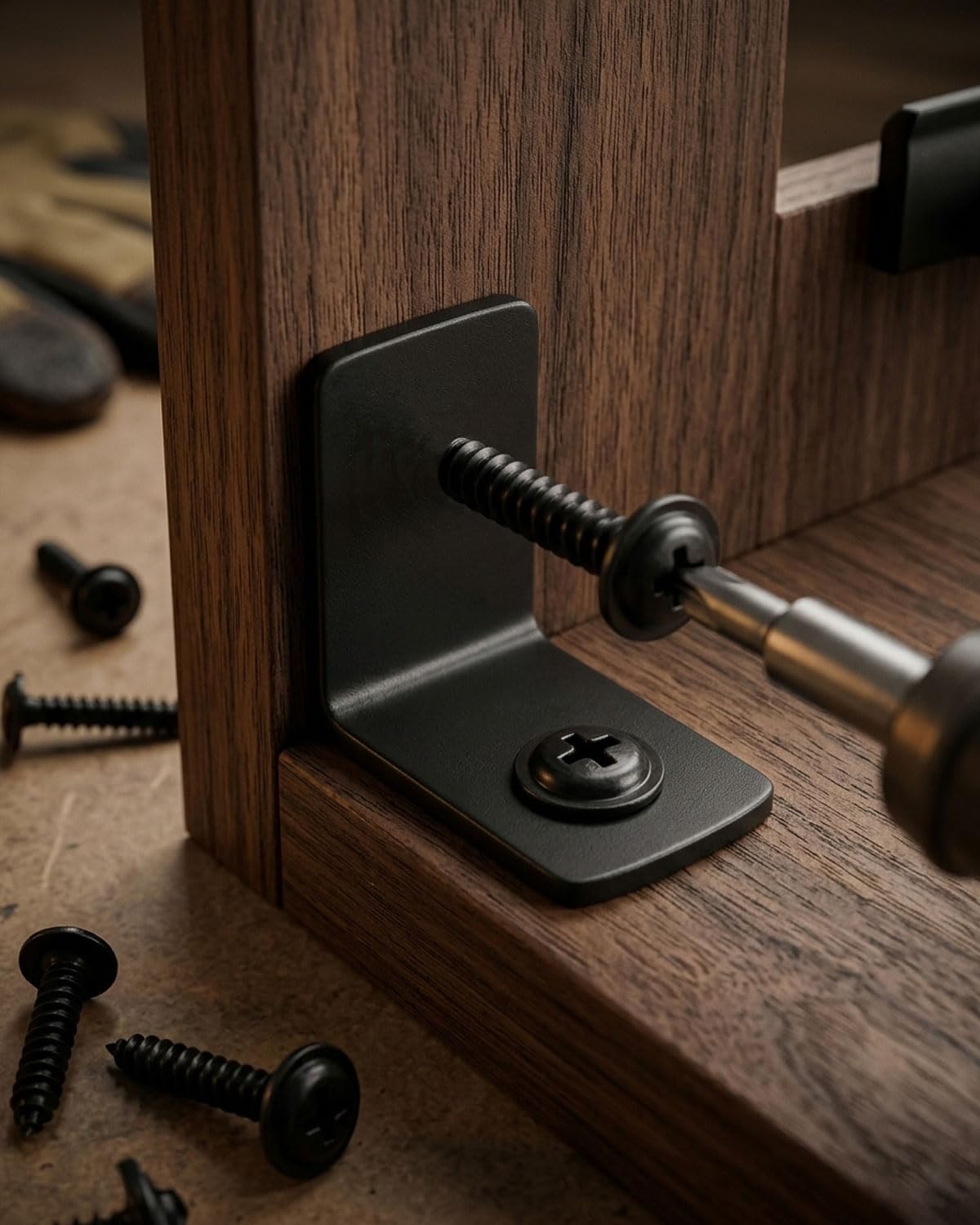 IMSCREWS 200 Pcs M2.3 x 4mm Black Self Tapping Screws, 304 Stainless Steel Phillips Pan Washer Head, Natural Black No Peeling, Type A Point for Metal/Wood/Plastic - image 5