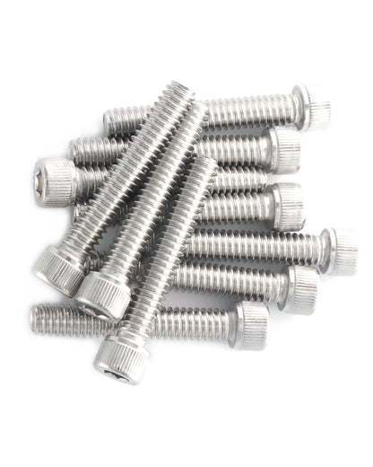 IMScrews 1/4"-20 x 1-1/4" 18-8 (304) Stainless Steel Machine Screws Bolts with Socket Cap Head and Hex Socket Drive - Pack of 25 - image 4