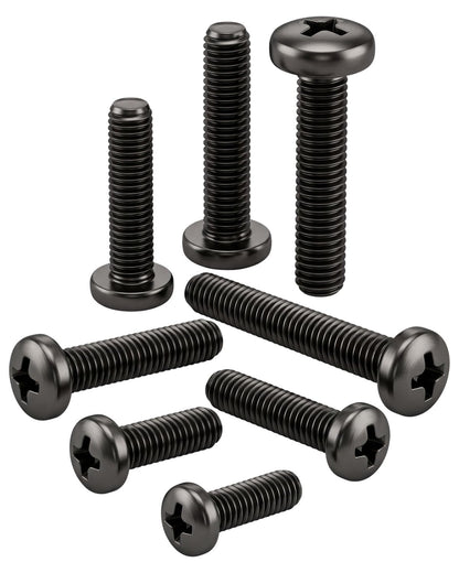 IMSCREWS M4-0.7 x 35mm 50 Pcs Black Phillips Pan Head Machine Bolts 304 Stainless Steel Metric Screws Fully Threaded for Automotive Furniture - image 8