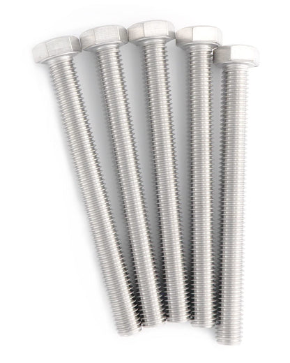 IMScrews Hex 1/2-13 x 5" Long Machine Screws, 304 Stainless Steel Bolts, Pack of 5 - image 5