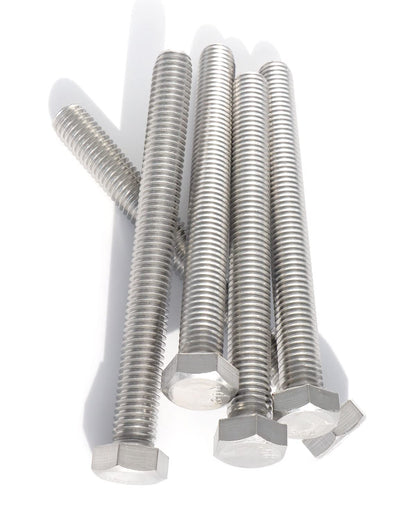 IMScrews Hex 1/2-13 x 5 Long Machine Screws, 304 Stainless Steel Bolts, Pack of 2 - image 4