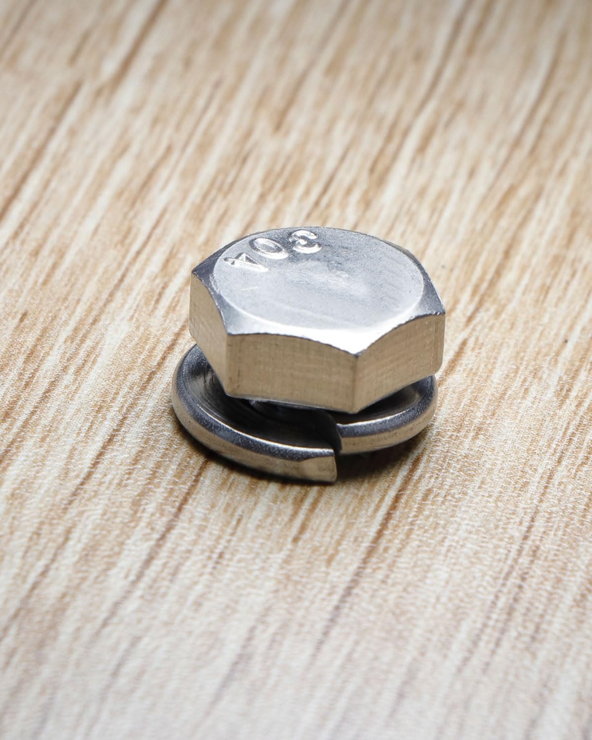 IMScrews M8 304 Stainless Steel Spring Lock Washers Pack of 50 - image 5