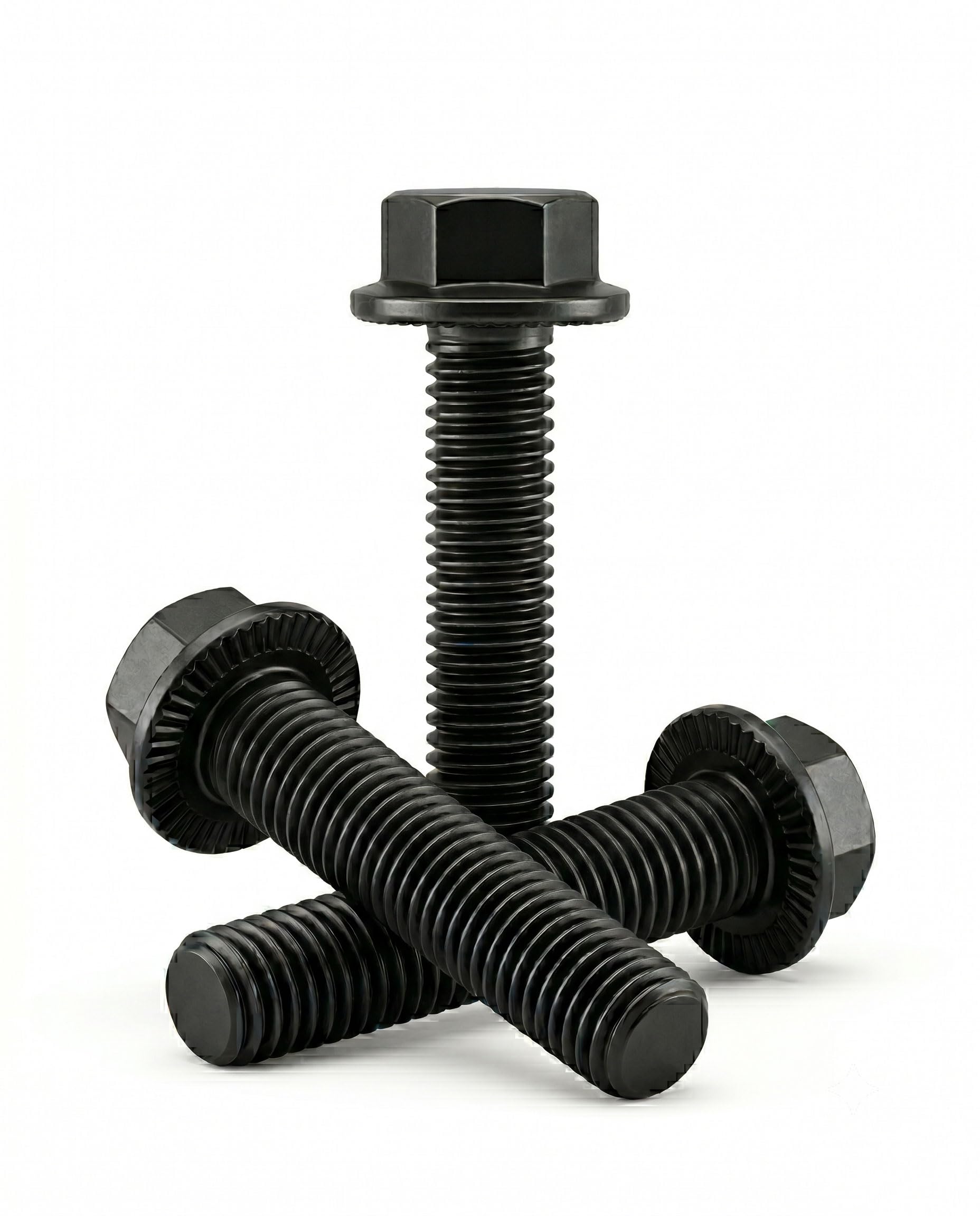 IMSCREWS Serrated Flange Bolts Grade 10.9 Metric Hex Screw [ M6-1.0 x 40mm ] [30 Pcs] - image 8