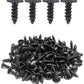 IMScrews 150 шт. # 8 x 1/2 дюйма шурупы для фермы Phillips с черным оксидным покрытием
