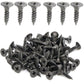 IMScrews 200pcs #6 x 5/8" Flat Head Phillips Drywall Screws Fine Thread Sharp Point Wood Screw, Carbon Steel 1022A, Gray Phosphate