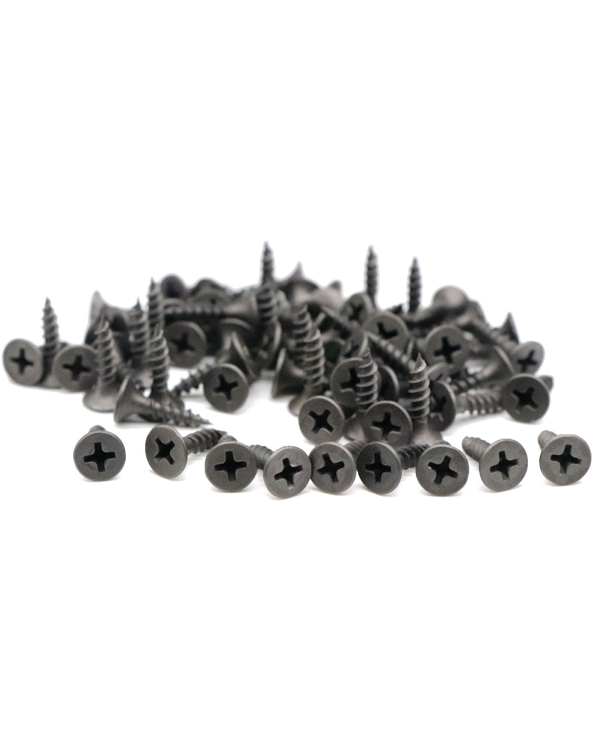 IMScrews 200pcs #6 x 5/8" Flat Head Phillips Drywall Screws Fine Thread Sharp Point Wood Screw, Carbon Steel 1022A, Gray Phosphate