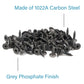IMScrews 100pcs #6x5/8" Flat Head Phillips Drywall Screws Fine Thread Sharp Point Wood Screw, Carbon Steel 1022A, Gray Phosphate
