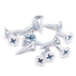 IMScrews 100 шт. #6x5/8" Шурупы для гипсокартона с плоской головкой Phillips с тонкой резьбой и острым концом Шуруп по дереву, углеродистая сталь 1022A, оцинкованный