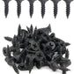 IMScrews 100шт #6 x 5/8" Шурупы для гипсокартона с плоской головкой и крестообразным шлицем Шуруп по дереву с тонкой резьбой и острым концом, углеродистая сталь 1022A, черный фосфат