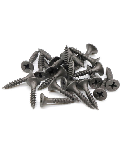 IMScrews 200pcs #6x3/4" Flat Head Phillips Drywall Screws Fine Thread Sharp Point Wood Screw, Carbon Steel 1022A, Gray Phosphate