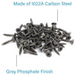 IMScrews 100шт #6x3/4" Шурупы для гипсокартона с плоской головкой Phillips с тонкой резьбой и острым концом Шуруп по дереву, углеродистая сталь 1022A, серый фосфат