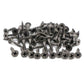 IMScrews 100шт #6x3/4" Шурупы для гипсокартона с плоской головкой Phillips с тонкой резьбой и острым концом Шуруп по дереву, углеродистая сталь 1022A, серый фосфат
