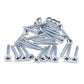 IMScrews 200pcs #6 x 1-1/8" Flat Head Phillips Drywall Screws Fine Thread Sharp Point Wood Screw, Carbon Steel 1022A, Zinc Coated