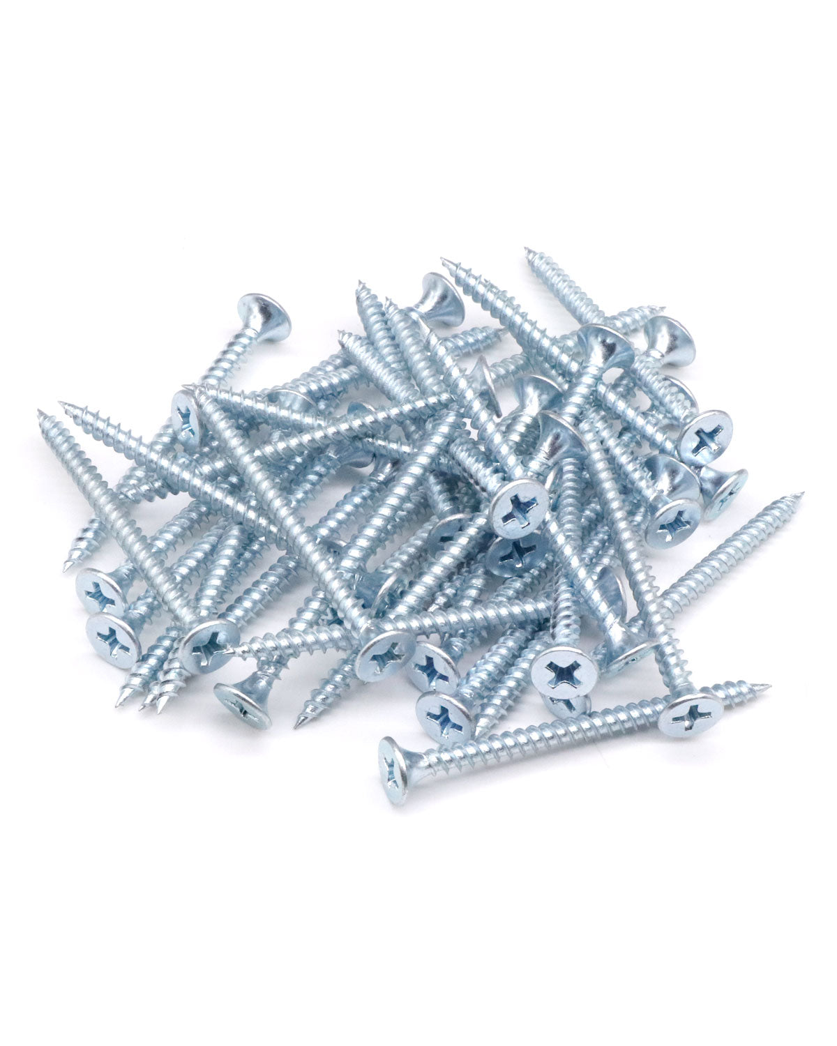 IMScrews 200pcs #6x1-1/2" Flat Head Phillips Drywall Screws Fine Thread Sharp Point Wood Screw Assortment Kit, Carbon Steel 1022A, Zinc Coated