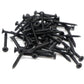 IMScrews 100pcs #8x2" Flat Head Phillips Drywall Screws Fine Thread Sharp Point Wood Screw Assortment Kit, Carbon Steel 1022A, Black Phosphate