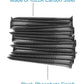 IMScrews 50pcs #8x2-3/4" Flat Head Phillips Drywall Screws Fine Thread Sharp Point Wood Screw Assortment Kit, Carbon Steel 1022A, Black Phosphate