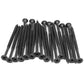 IMScrews 50pcs #8x2-3/4" Flat Head Phillips Drywall Screws Fine Thread Sharp Point Wood Screw Assortment Kit, Carbon Steel 1022A, Black Phosphate