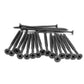 IMScrews 50pcs #8x2-3/4" Flat Head Phillips Drywall Screws Fine Thread Sharp Point Wood Screw Assortment Kit, Carbon Steel 1022A, Black Phosphate