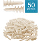 IMScrews 100pcs Plastic Self Drilling Drywall Anchors with Screws Assortment Kit, Wall Anchors Kit with 50pcs Screws/50pcs Drywall Anchors