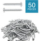 IMScrews 100pcs Plastic Self Drilling Drywall Anchors with Screws Assortment Kit, Wall Anchors Kit with 50pcs Screws/50pcs Drywall Anchors
