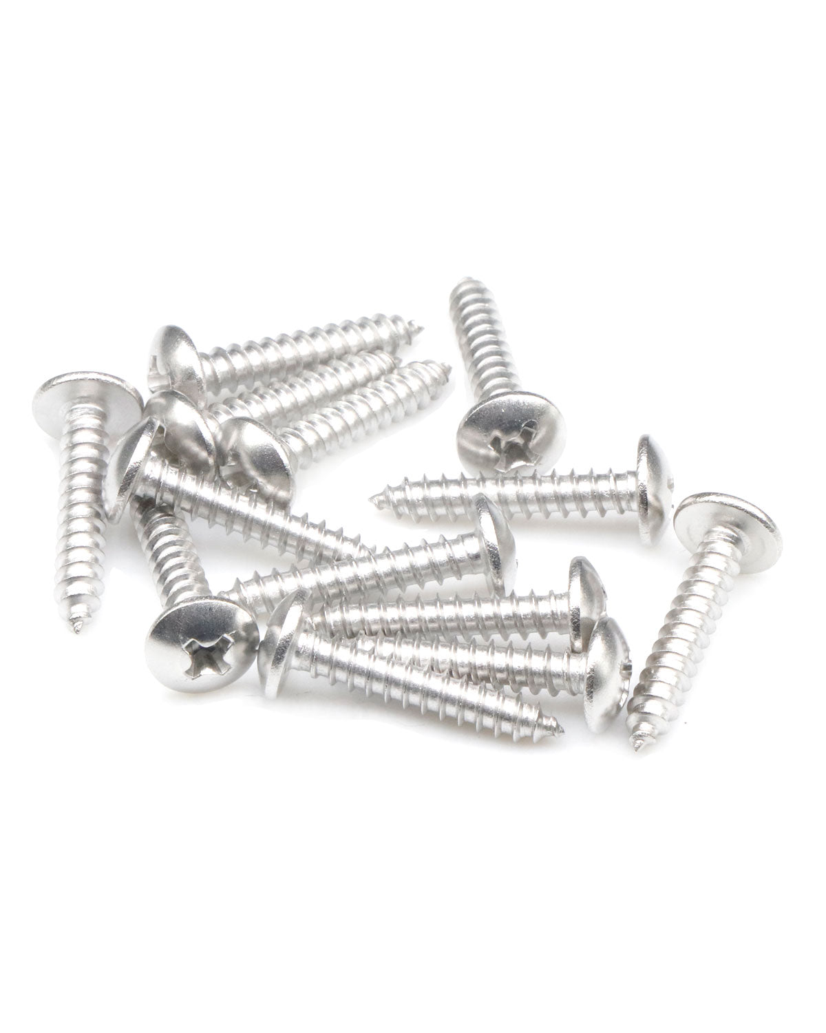 IMScrews 100 Qty #6 x 3/4"(20mm) Truss 304 Stainless Phillips Head Wood Screws
