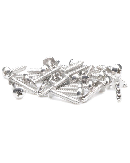 IMScrews 100 Qty #6 x 3/4"(20mm) Truss 304 Stainless Phillips Head Wood Screws