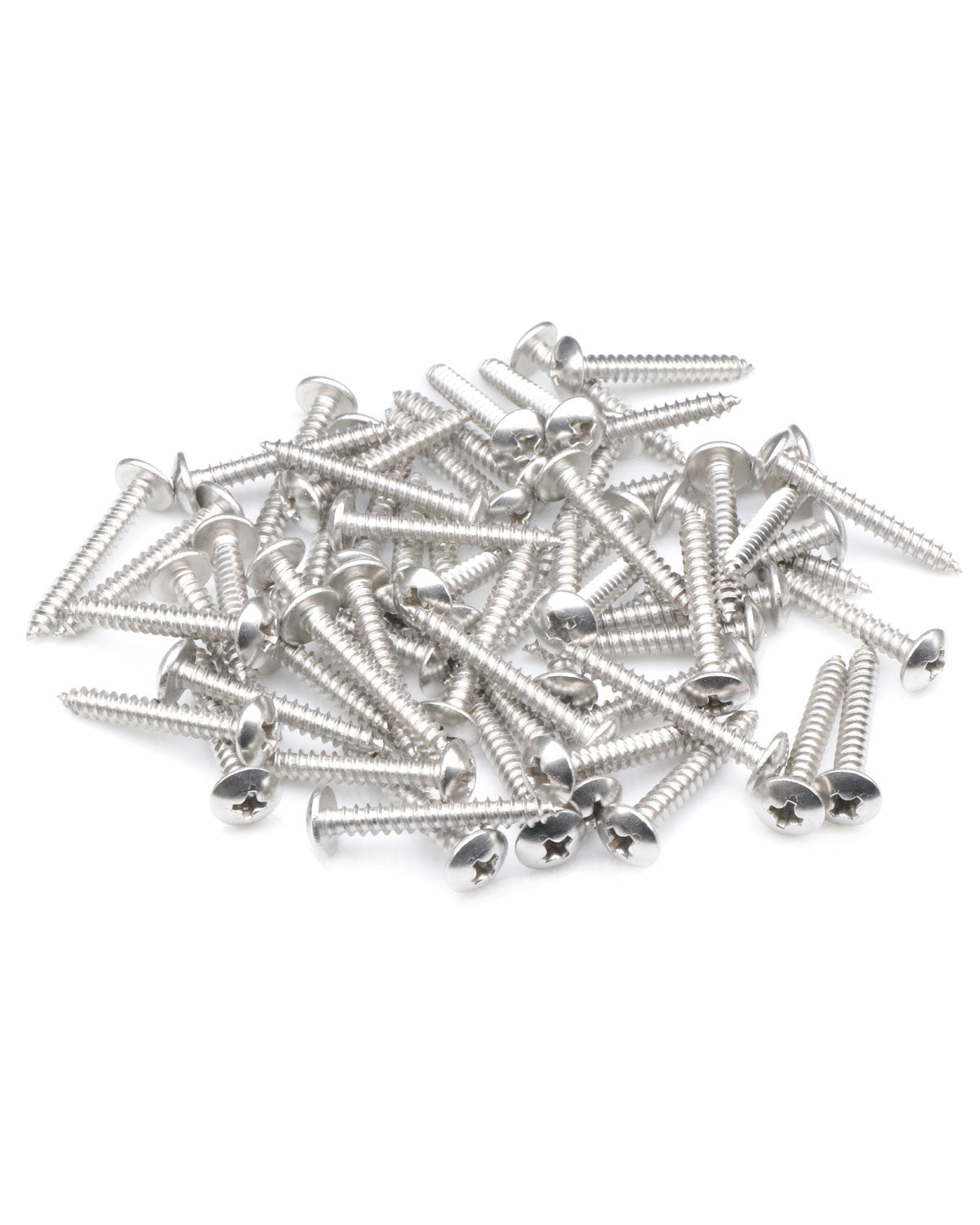 IMScrews #6 x 1 "(25 мм) 100 шт., нержавеющая сталь 304 с крестообразной головкой, саморезы для листового металла, ассортиментный набор