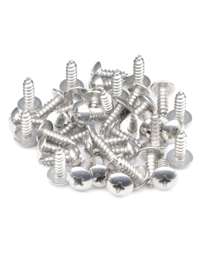 IMScrews 100 шт. # 8 x 1/2 дюйма (13 мм) шурупы с крестообразной головкой для дерева, сверхмощные шурупы из нержавеющей стали 18-8 (304)