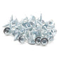 #8 x 1/2" Wood Screws 100pcs Self Tapping Modified Truss Head Screws Zinc Standard Thread for Wood Work MDF