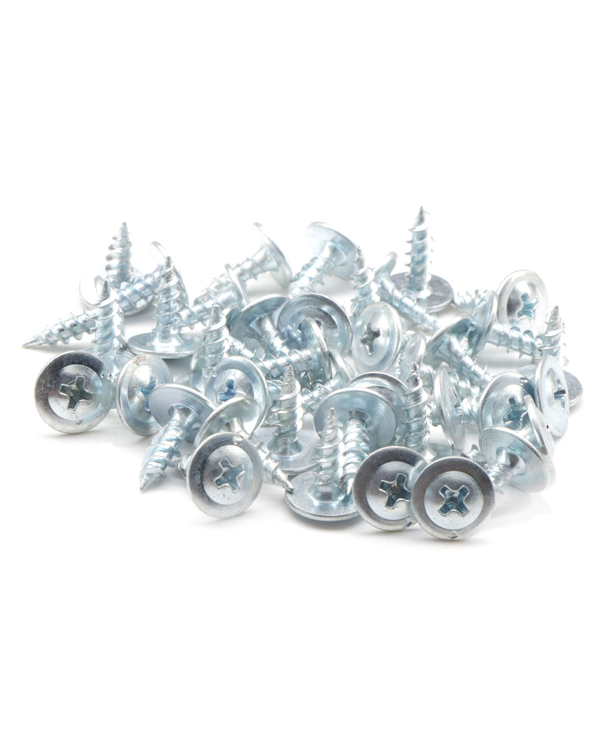#8 x 1/2" Wood Screws 100pcs Self Tapping Modified Truss Head Screws Zinc Standard Thread for Wood Work MDF