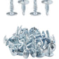IMScrews, 100 шт. #7 x 1/2 дюйма, самосверлящие винты с ферменной головкой, стандартная резьба, работа по дереву, МДФ, цинк