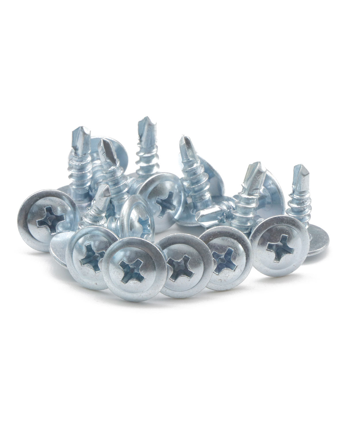 IMScrews 50pcs #7 x 1/2" Self Drilling Truss Head Screws Standard Thread Wood Work MDF Zinc