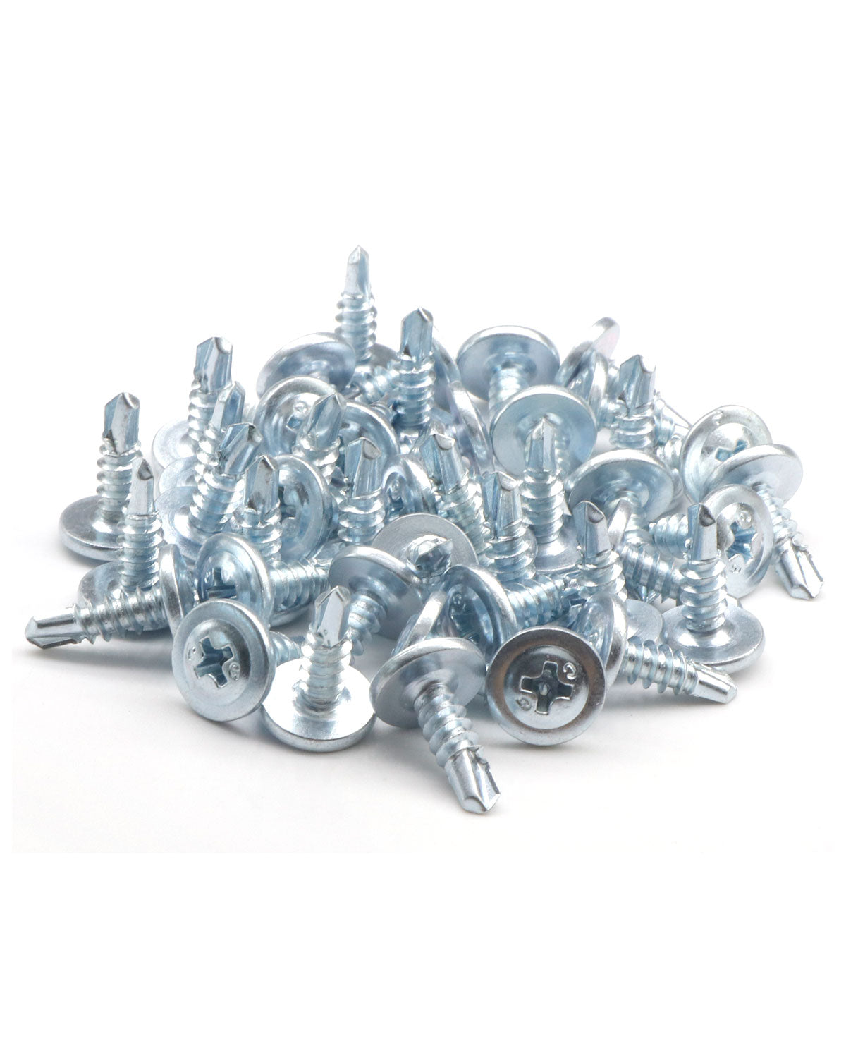 IMScrews 200pcs #8 x 1/2" Self Drilling Truss Head Screws Standard Thread Wood Work MDF Zinc