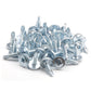 IMScrews 50pcs #8 x 1/2" Truss Head Screws Self Drilling Sheet Metal Screws Zinc Plated Modified Truss Head Self Driller