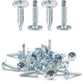 IMScrews 200pcs #8 x 3/4" Self Drilling Truss Head Screws Standard Thread Wood Work MDF Zinc