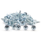 IMScrews 200pcs #8 x 3/4" Self Drilling Truss Head Screws Standard Thread Wood Work MDF Zinc