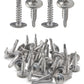 IMScrews 100pcs #8 x 3/4" Self Drilling Truss Head Screws Standard Thread Wood Work MDF 410 Stainless Steel
