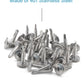 IMScrews 100pcs #8 x 3/4" Self Drilling Truss Head Screws Standard Thread Wood Work MDF 410 Stainless Steel