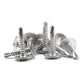 IMScrews 100pcs #8 x 3/4" Self Drilling Truss Head Screws Standard Thread Wood Work MDF 410 Stainless Steel