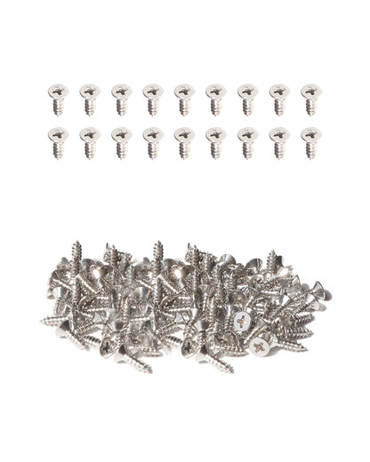 IMScrews 100 шт. #4 x 3/8 дюйма (9,5 мм) шурупы Phillips с плоской головкой из нержавеющей стали 18-8 (304) саморезы из нержавеющей стали с потайной головкой