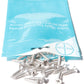 IMScrews 200 шт. #6 x 5/8" (16 мм) шурупы по дереву Phillips с плоской головкой из нержавеющей стали 18-8 (304) саморезы из нержавеющей стали с потайной головкой